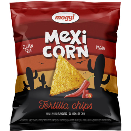 detail Mogyi Mexicorn Tortillas chips 90g Chilli (25)