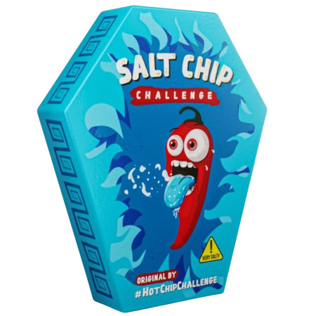 detail Hot Chip Challenge 8g - Salt Chip (modrý) (10)