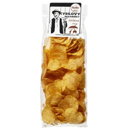 detail Cyrilovy brambůrky 100g Hříbkové (20)
