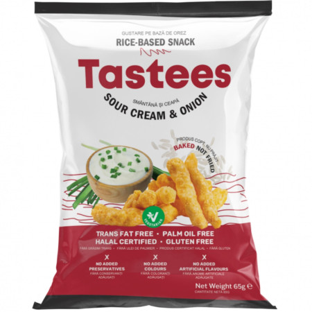 chi tiết Tastees Snack chipsy 65g Smetana a Cibulka (36)