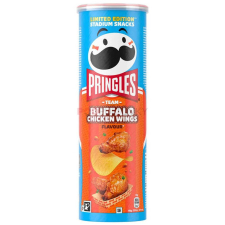 detail Pringles 165g Buffalo Chicken Wings (25)
