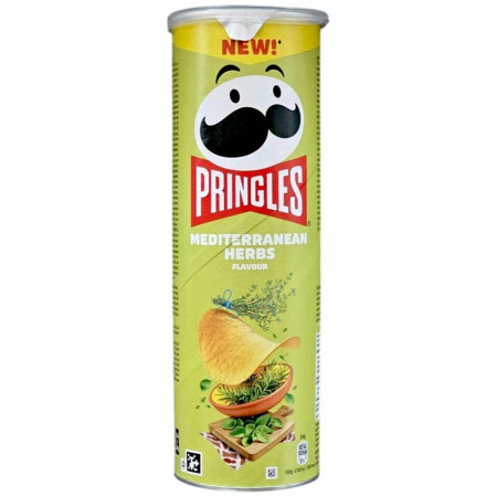 detail Pringles 160g Mediterranean Herbs (19)