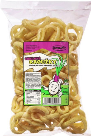 chi tiết KRAJČI Cibulové kroužky 45g Pikantní (18)