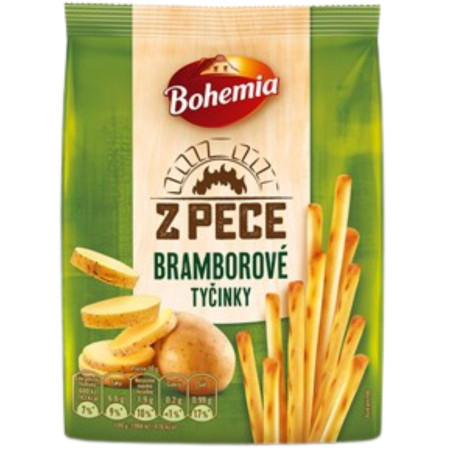detail Bohemia tyčinky 160g Bramborové (24)