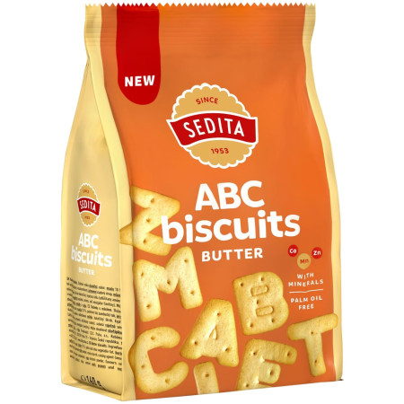 detail Sedita ABC Sušenky máslové 170g (10)