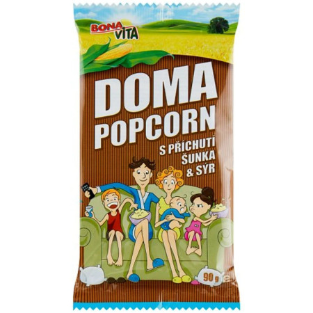 detail Bonavita popcorn mikro 90g šunka a sýr (25)