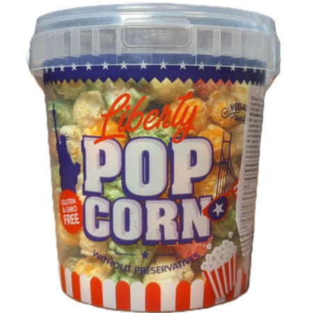 chi tiết Popcorn v kyblíku 100g - Tutti Frutti příchutí (Violet)