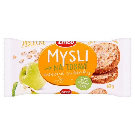 chi tiết EMCO Ovesné sušenky 60g B24 jablečné (24)