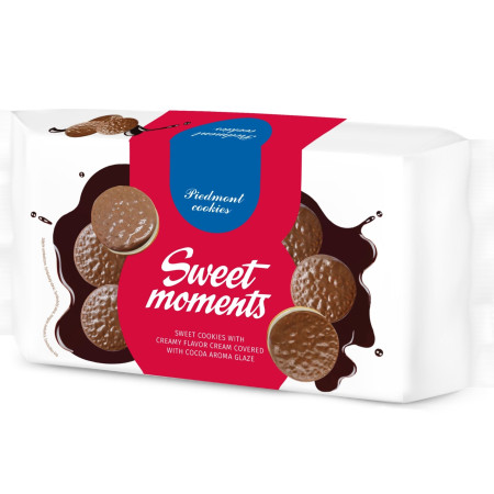 detail Piedmont cookies 180g pečivo polomáčené smetanová (červený)