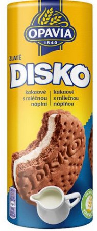 chi tiết Disko 169g kakaové s mléčnou náplní
