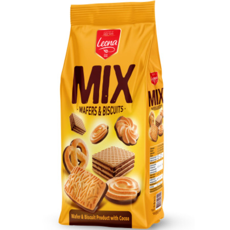 detail Leona 250g Mix - sušenky a oplaty s čokolády (12)