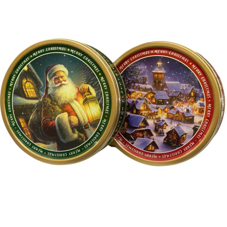 detail Máslové sušenky Vánoční 340g v plechové dóze (12)