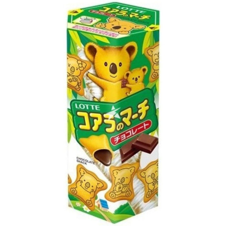 detail Lotte Koala´s March 37g sušenky Chocolate (6)