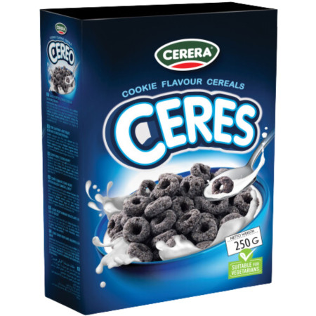 detail Cerera Cereo cereální kakaové kroužky 250g Trvan. 03.09.2025