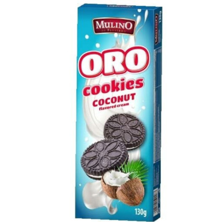 chi tiết Mullino ORO Cookies sušenky 130g s příchutí kokosu (30)