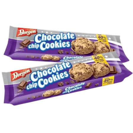 detail Bergen Chocolate chip cookies 40% chocolate
