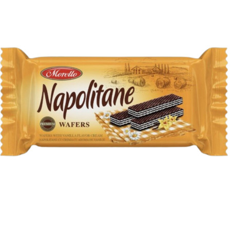 detail Morello Napolitane oplatky 50g Vanilla (24)