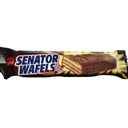 detail Zola Senator Wafels&Wafer oplatky 30g Cocoa (hnědý obal) (24)