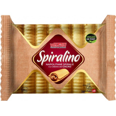 detail Spiralino trubičky XXL 100g s kakaovým krémem (12)