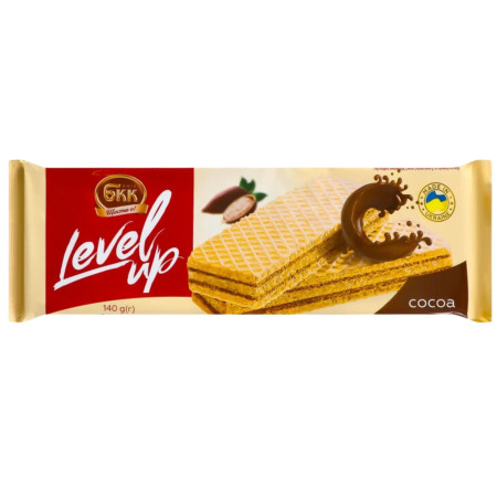 detail Oplatky Level Up 140g cocoa (20)
