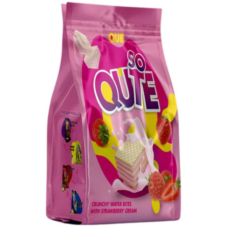 detail QUE So QuTe oplatky 200g Strawberry (12)