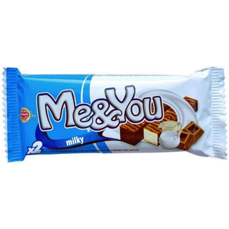 detail Me & You oplatky 33g s mléčnou náplní (24)