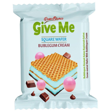 detail Rosso Bianco Give Me wafer 30g oplatky Bubble Gum (24)