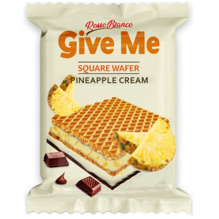 chi tiết Rosso Bianco Give Me wafer 30g oplatky Pineapple Cream (24)