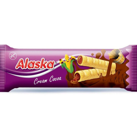 chi tiết Alaska kukuřičné trubičky 18g kakaové (48)