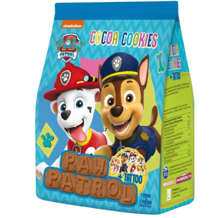 chi tiết Paw Patrol cookies sušenky 150g s Tattoo - Kakao (12)