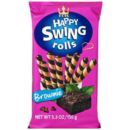 chi tiết Happy Swing trubičky 150g Brownie (16)