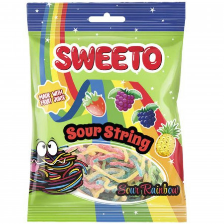 chi tiết Sweeto 80g Pendreky Sour String - Sour Rainbow (12)