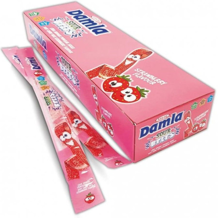 detail Damla belt kyselé pásky 15g Jahoda (72)