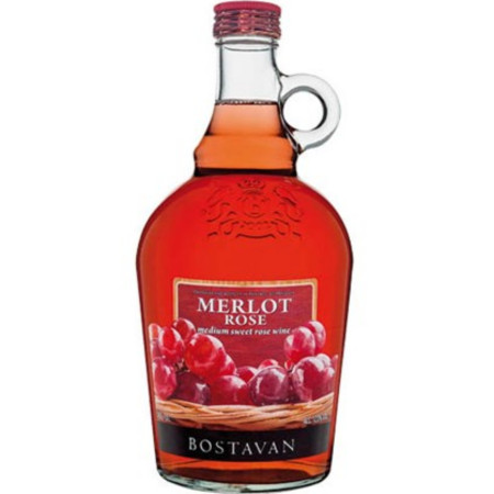 chi tiết Bostavan summer valley 1l Merlot rosé, rosé semisweet (6)