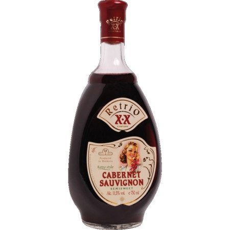detail RETRIO Cabernet Sauvignon 0,75l červené víno 12% (6)