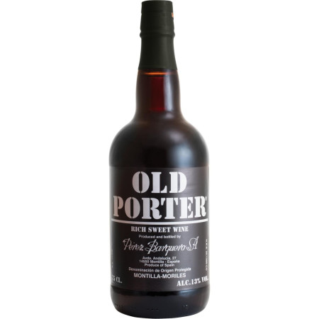 detail OLD PORTER Red 0,75l červené víno sladké 13% (12)