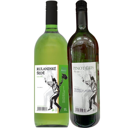 chi tiết Vína CZ Rulandské šedé / Piňot Gris 1L (6)