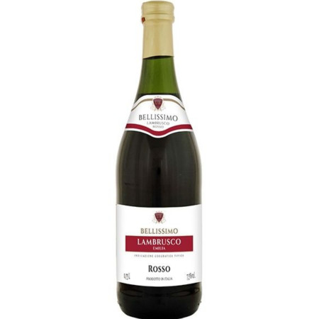 chi tiết Bellissimo LAMBRUSCO IGT ROSSO 0,75 UB