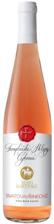 detail Templářské sklepy Svatomartinské 0,75l Svatovřinecké rosé suché (6)