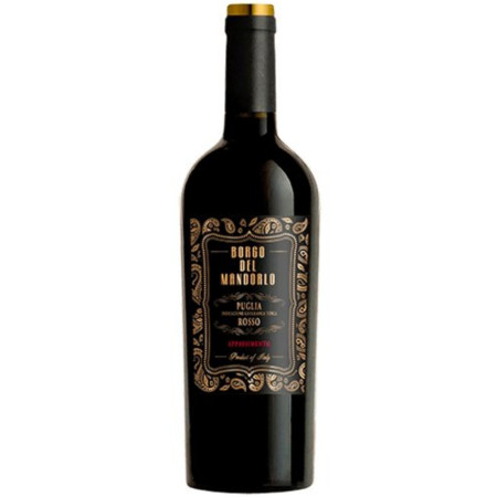 detail Borgo Del Mandorlo Puglia Rosso Appassimento víno 0,75l (6)