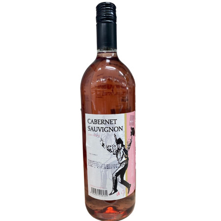 detail Vína CZ Cabernet Sauvignon růžové polosladké 1L (6)