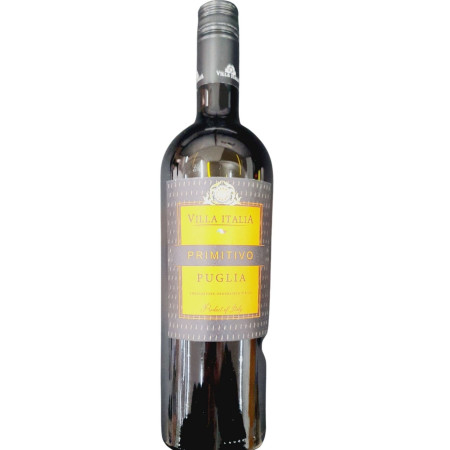 chi tiết Villa Italia Primitivo Puglia 0,75l červené víno suché 12,5% (6)