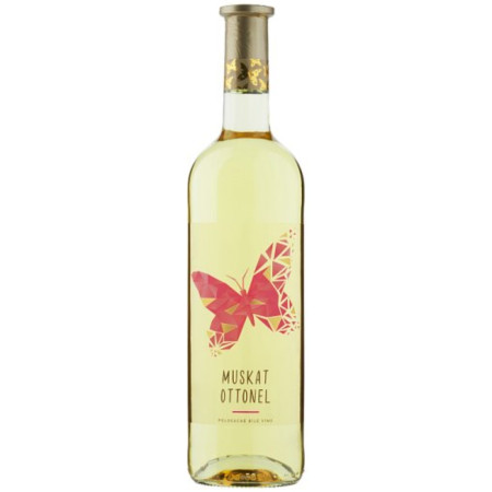 detail Mikulov Motýl 11,5% Muskat Ottonel / Moravský 0,75l (6)