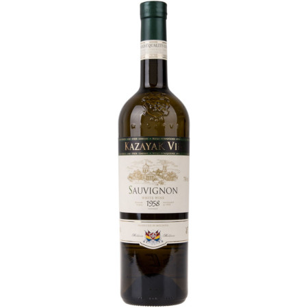 detail KAZAYAK REZERVA 0,75l Sauvignon bílé polosladké víno (6)