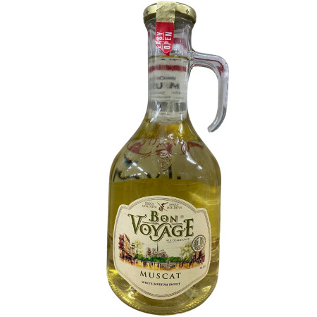 chi tiết Bon Voyage 1L Muscat bílé polosladké víno (6)