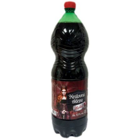 chi tiết Královna Sklepa víno 2L RUBÍN červené PET (6)