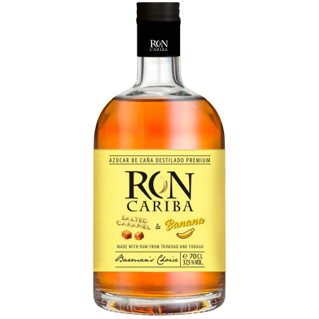 detail Alkohol - Ron Cariba Salted Caramel & Banana 37,5% 700ml Rum (6)