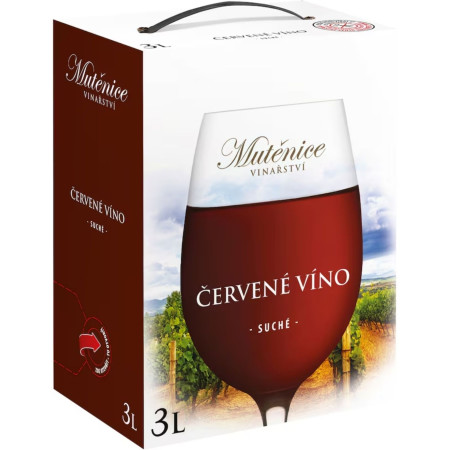 chi tiết Mutěnice vinařství suché červené víno 3L (4)
