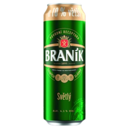 detail Braník světlý plech 550ml pivo (24)