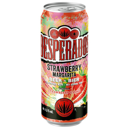 detail Desperados 0,5l plech - Strawberry Margarita (24)